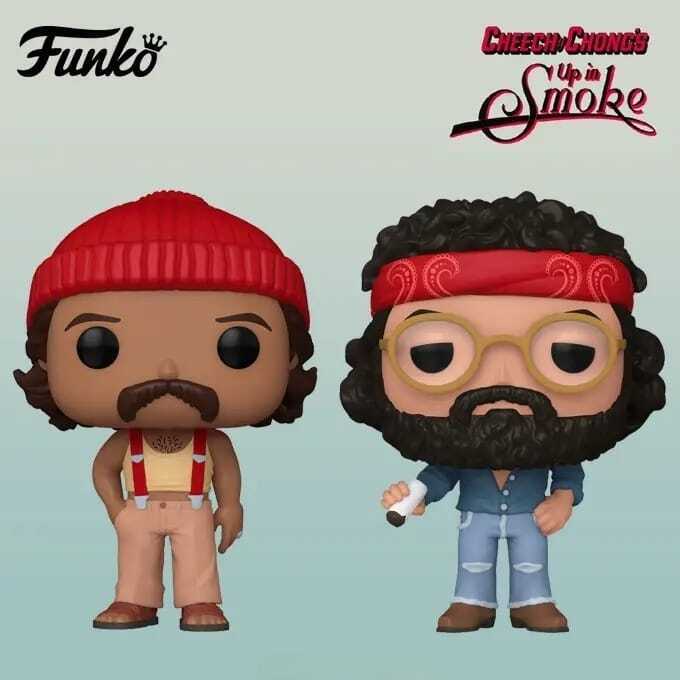Funko Pop ! Movies Cheech & Chong'S Up In Smoke (1559) Chong Figure Vinyl 9Cm