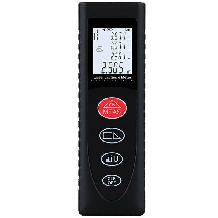 Metro Laser Max 80M Misuratore Distanza Digitale Professionale Con Display Lcd