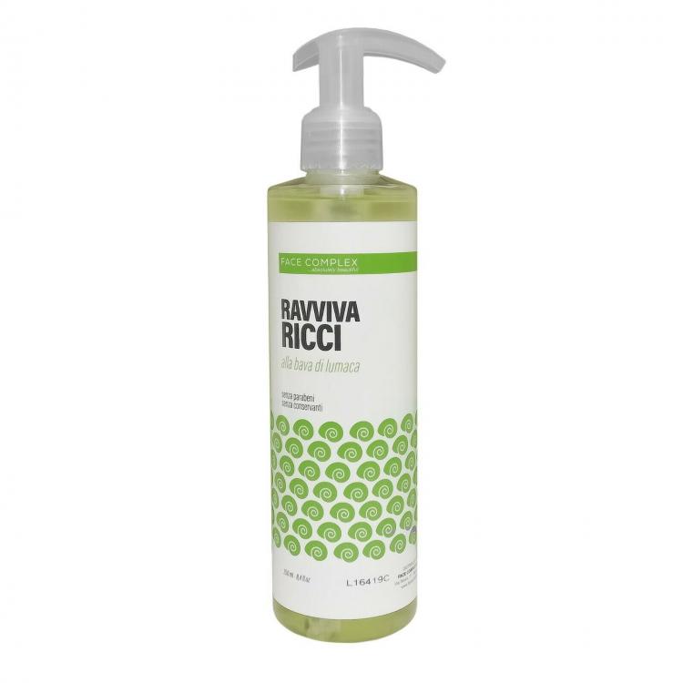 Ravviva Ricci Face Complex Per Capelli Gel Crema Bava Di Lumaca Anti Crespo