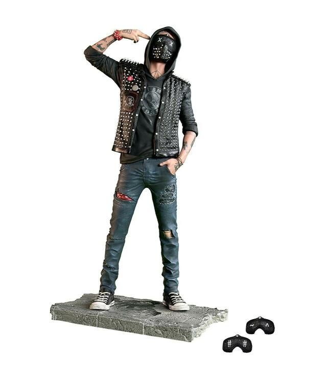 Watch Dogs 2 Wrench Statua Action Figura Da Collezione 24Cm Limited Edition Ps4