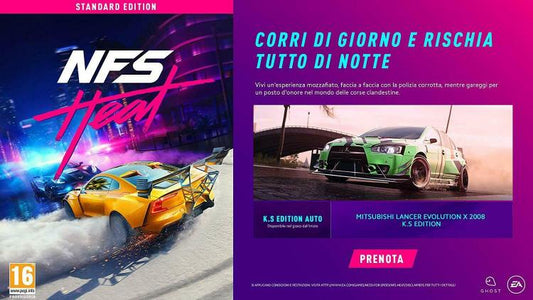 Need For Speed Heat Xbox One Gioco Italiano Videogioco Nuovo Sigillato Nfs Nuovo