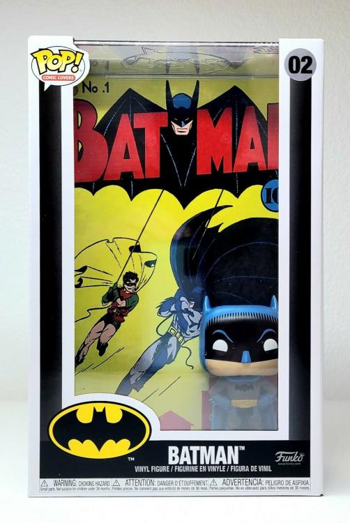 Funko Pop ! Dc Comics Batman (02) Cover Statua Figure Comic Fumetto Statuetta