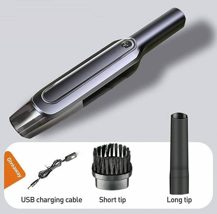 ASPIRABRICIOLE RICARICABILE MINI ASPIRAPOLVERE PORTATILE PER AUTO CASA POTENTE
