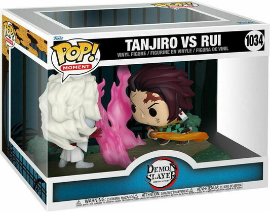 Funko Pop ! Animation Demon Slayer - (1034) Tanjiro Vs Rui Anime Moment Figure