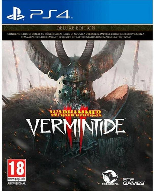 Warhammer Vermintide 2 Deluxe Edition Ps4 Gioco Italiano Play Station 4 Nuovo