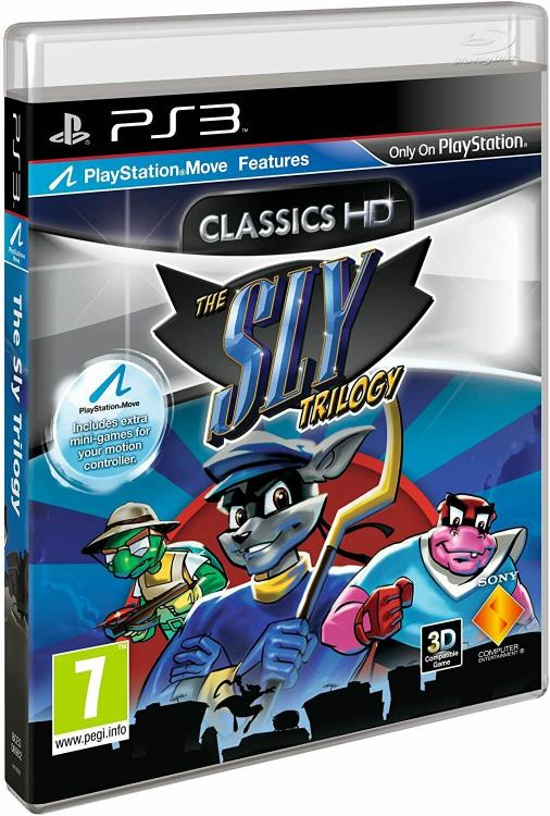 Sly Trilogy Move Compatible Ps3 Videogioco Italiano Play Station 3 Trilogia Ita