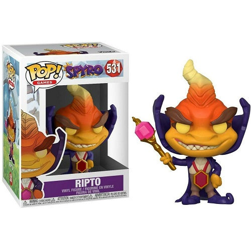 Funko Pop Spyro 531 - Ripto Spyro The Dragon Pop Games Play Station Figure Vinyl