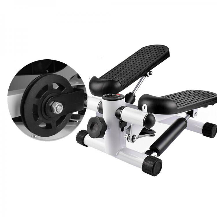 Stepper Fitness Step Up Con Bande Elastiche Di Resistenza Verticale Antiscivolo