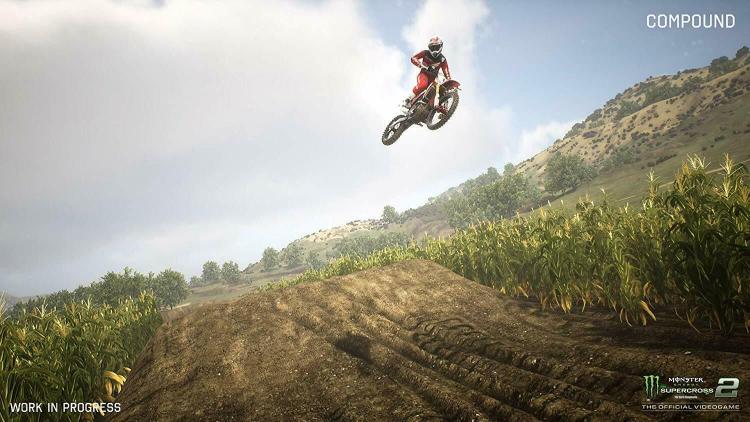 Monster Energy Supercross 2 Ps4 Italiano Moto Gp Play Station 4 Mx Moto Cross