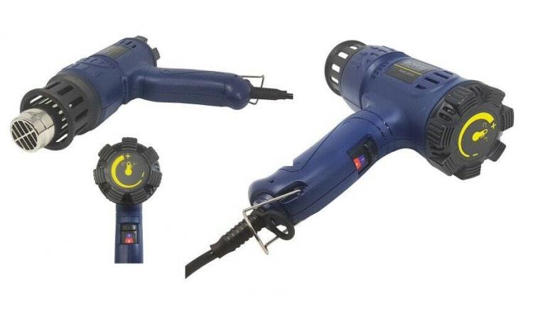 Pistola Termica Royce Sverniciatore Ad Aria Calda 2000W 600 Gradi Rhg-2000
