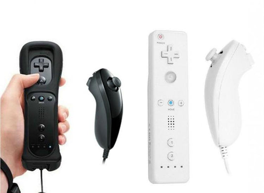 CONTROLLER JOYSTICK REMOTE TELECOMANDO PER CONSOLE NINTENDO WII + NUNCHUCK WII