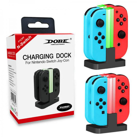 CARICATORE JOY CONTROLLER NINTENDO SWITCH STAZIONE 4in1 DOCK STAZIONE RICARICA