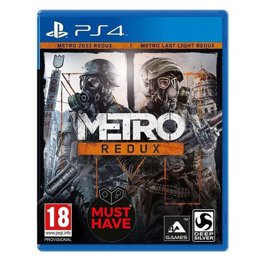 Metro Redux Double Pack Ps4 Gioco Italiano Playstation 4 Gioco Pal Ita Must Have