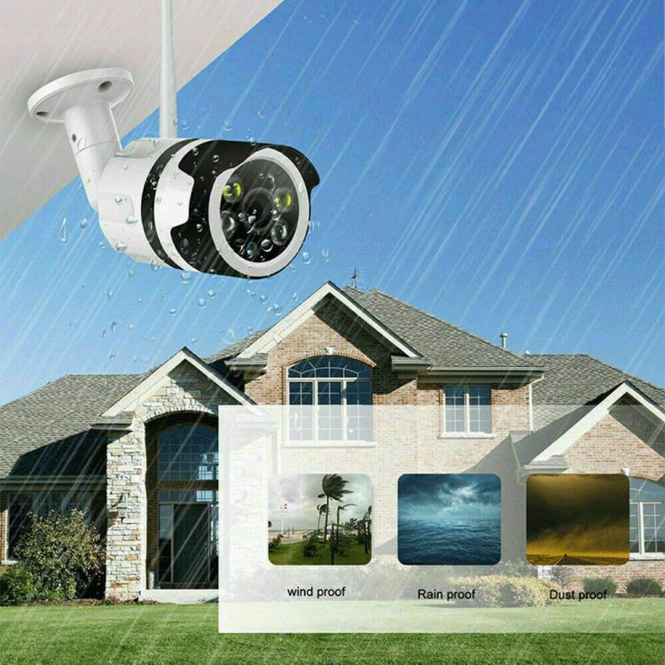 Telecamera Ip Da Esterno/Interno Wifi Cloud Sd Card Visione Notturna A Colori