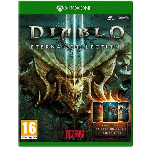 DIABLO 3 ETERNAL COLLECTION EDITION XBOX ONE VIDEOGIOCO X BOX PAL ITALIANO NUOVO