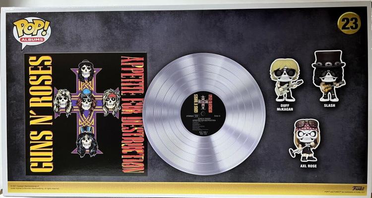 Funko Pop! Albums 23 Guns N' Roses Destruction Axl Roses Slash Duff Mckagan (23)