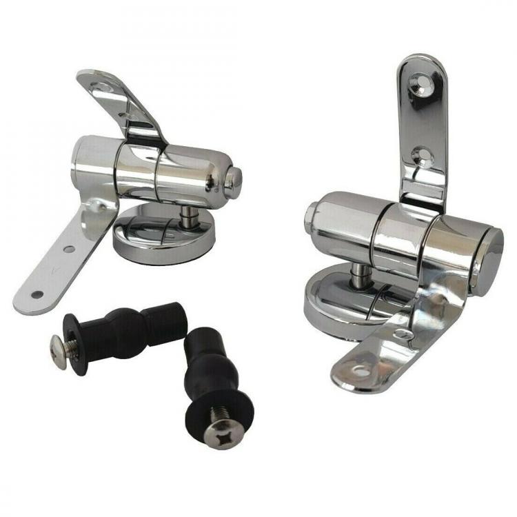CERNIERE PER WC SUPPORTI COPRIWATER UNIVERSALI CHIUSURA SOFT AMMORTIZZATA 79573