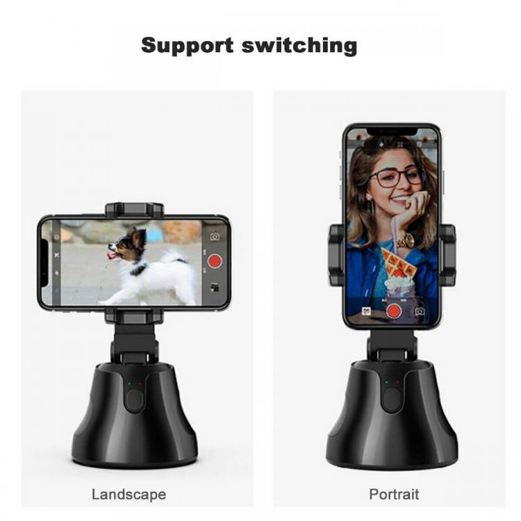 Supporto Smartphone 360° Rilevamento Movimento Video Selfie Bluetooth Trepiede
