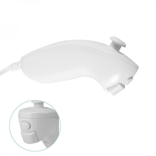 Nunchuck Controller Per Nintendo Wii Compatibile Console Joystick Gamepad Pad