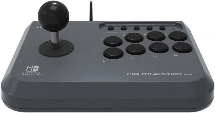 Hori Controller Fighting Stick Mini Grey Nintendo Switch Controller Ufficiale