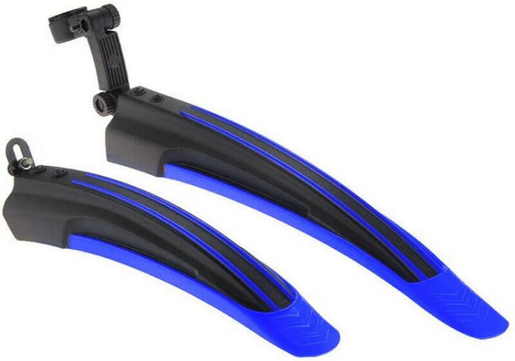 COPPIA PARAFANGHI BICICLETTA ANTERIORE E POSTERIORE PARAFANGO BICI MOUNTAIN BIKE