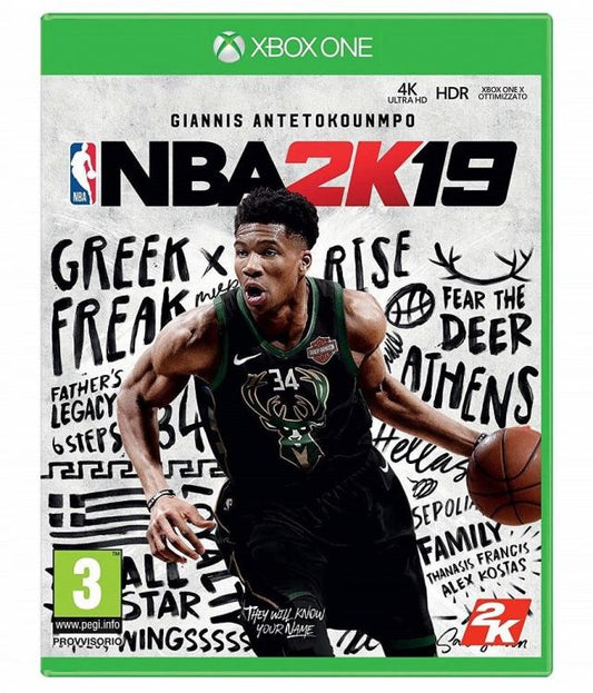 Nba 2K19 Xbox One Videogame Eu Ufficiale Nba Italiano Basket 2019 Gioco Nuovo