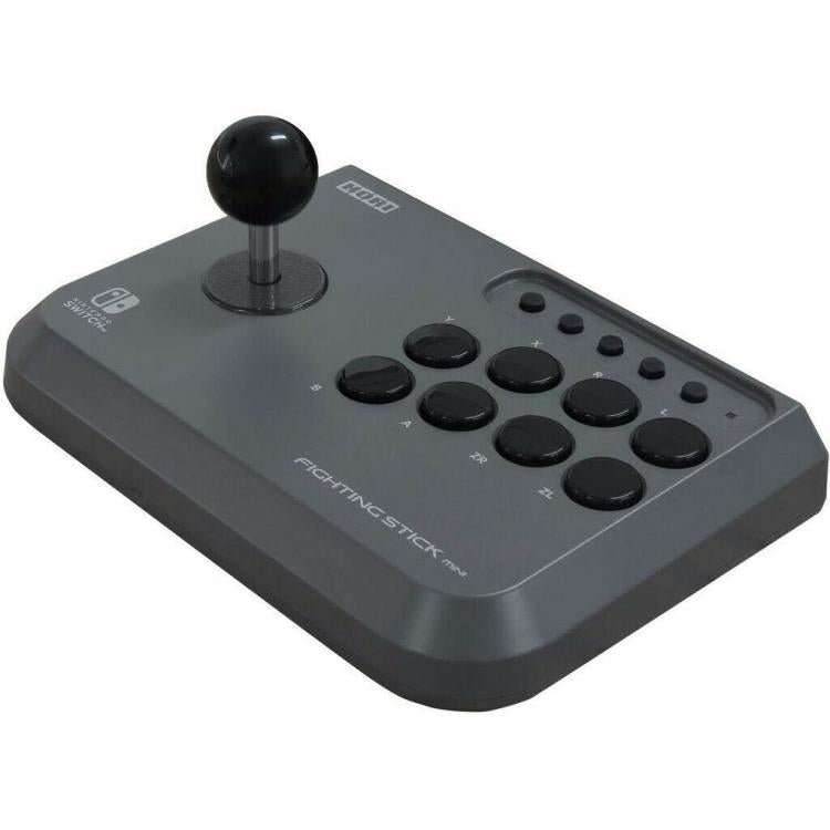 Hori Controller Fighting Stick Mini Grey Nintendo Switch Controller Ufficiale