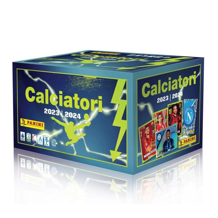 CALCIATORI PANINI 2023-2024 MASTER BOX DA 150 BUSTINE FIGURINE 30 ECOBLISTER
