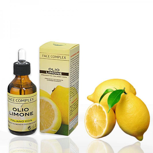 Olio Essenziale Di Limone Corpo Rimedio Naturale Pelle Grassa Punti Neri Viso