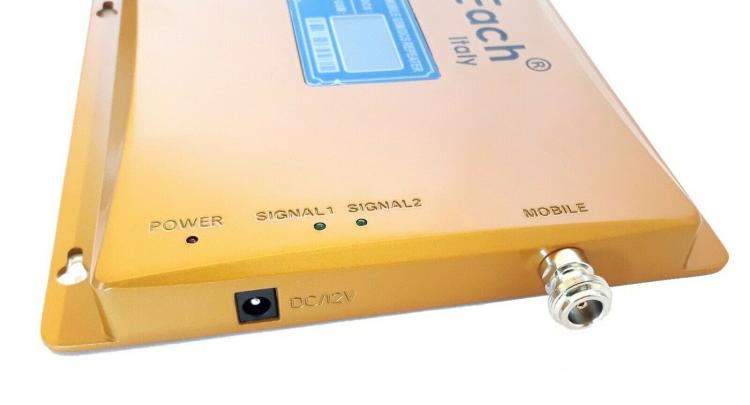 Kit Ripetitore Di Segnale Amplificatore Booster Antenna Gsm Dcs 4G Universale