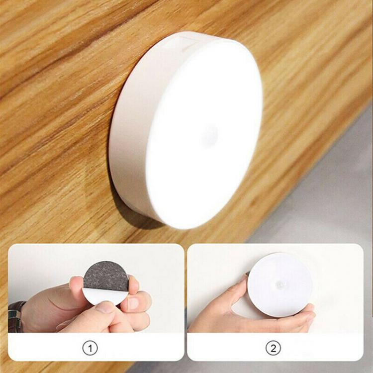 Lampada Led Con Sensore Di Movimento Ricaricabile Usb 6W Luce Fredda 6500K |T80F