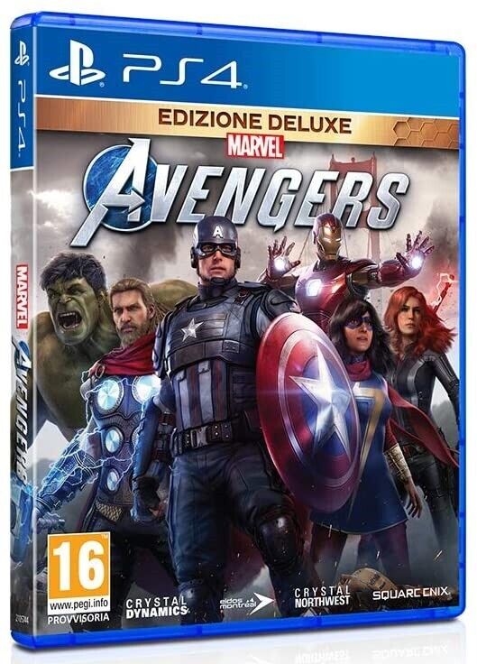 Marvel Avengers - Deluxe Edition Ps4 Gioco Italiano Playstation 4 Pal Italiano