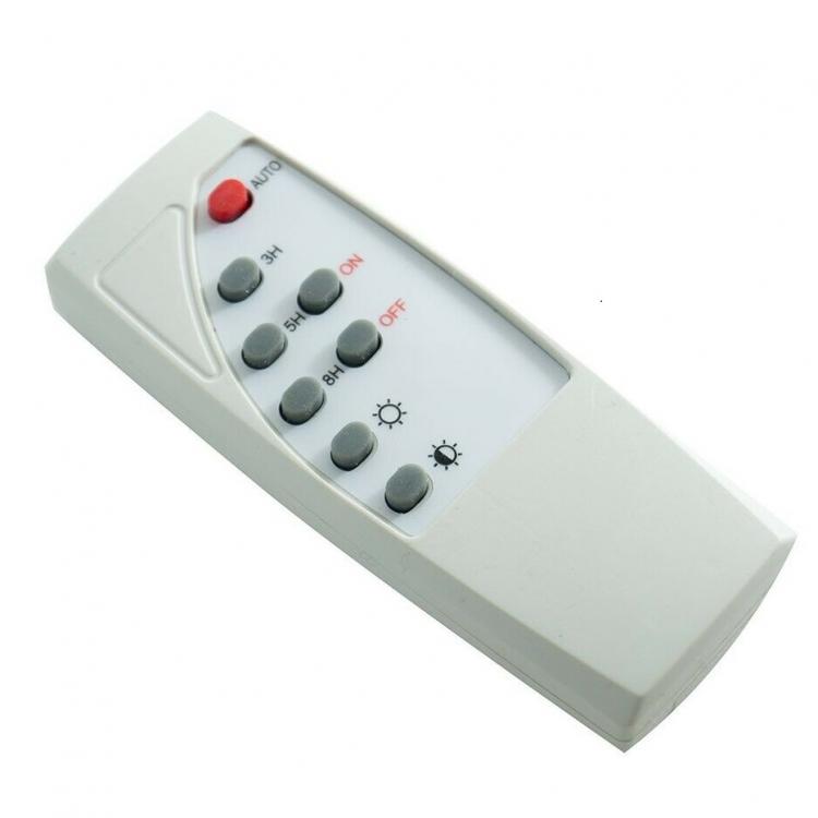 Faro Faretto A Led 100W Smd Con Pannello Solare Sensore Crepuscolare Telecomando