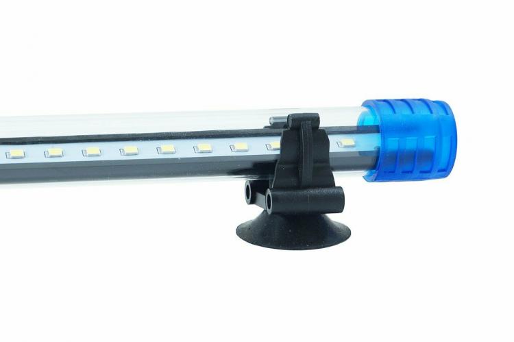 BARRA LED LAMPADA NEON PER ACQUARIO IMPERMEABILE IMMERSIONE LUCE BLU 40CM