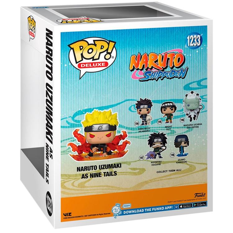 Funko Pop ! Deluxe Naruto Shippuden (1233) Naruto As Nine Tails La Comic Limited