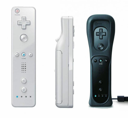 CONTROLLER TELECOMANDO JOYSTICK NINTENDO WII REMOTE NERO O BIANCO PAD VIDEOGAME