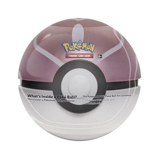 Pokemon - Poké Ball Tin Spring 22 (Rosa/Pink) Tgc Velox Pokeball Gioco Carte Ita
