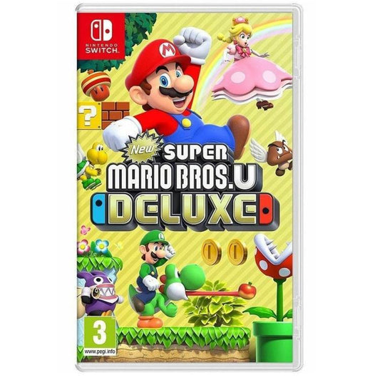 New Super Mario Bros U Deluxe Nintendo Switch Gioco Italiano Multilingua Nuovo