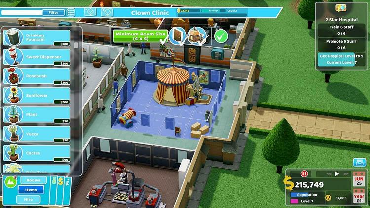 Two Point Hospital Ps4 Italiano Gioco Play Station 4 Ospedale The Sims Eu Nuovo