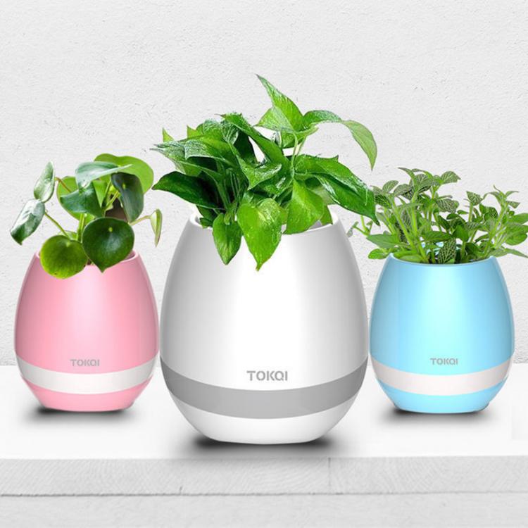 ALTOPARLANTE CASSA SPEAKER BLUETOOTH FORMA VASO PIANTE FIORI IMPERMEABILE IPHONE