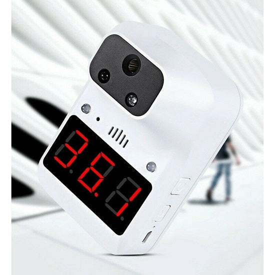 Termoscanner Automatico Infrarossi Da Parete Termometro Laser A Muro Italiano