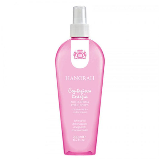 Acqua Aromatica Profumo Corpo Hanorah Contagiosa Energia 200ml Tonificante Donna