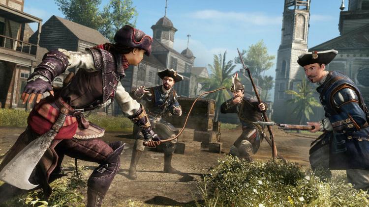 ASSASSIN'S CREED 3 + ASSASSINS CREED LIBERATION REMASTERED HD PS4 GIOCO ITALIANO