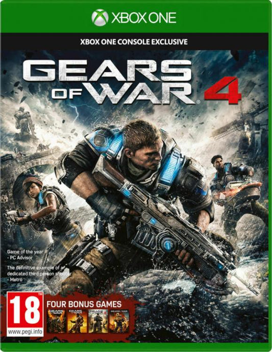 Videogioco Gears Of War 4 Xbox One Multilingua Gioco Italiano Videogame Nuovo