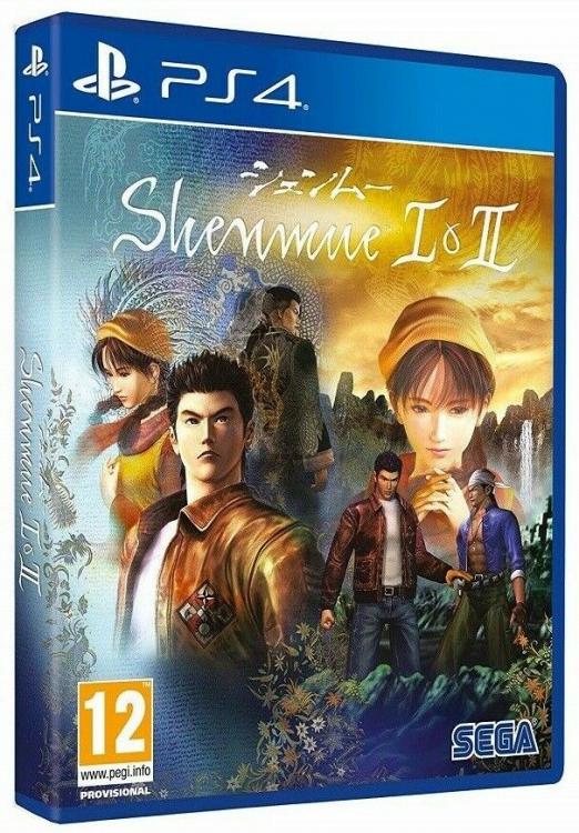 Shenmue Hd 1 E 2 Collezione Ps4 Videogioco Playstation 4 Italiano Nuovo Eu Ita