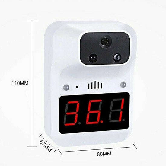 Termoscanner Automatico Infrarossi Da Parete Termometro Laser A Muro Italiano