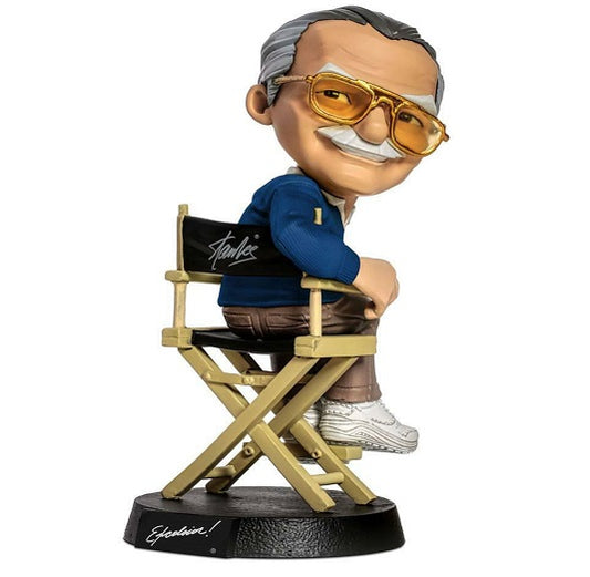 Stan Lee Mini Co. Statua Pvc Figure Blue Shirt Version 15 Cm Iron Studios Cinema