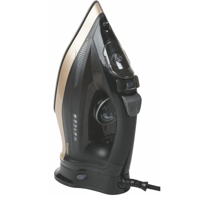 Kooper Ferro Da Stiro Cordless A Vapore Nerone Base Ceramica 2200W Autopulente