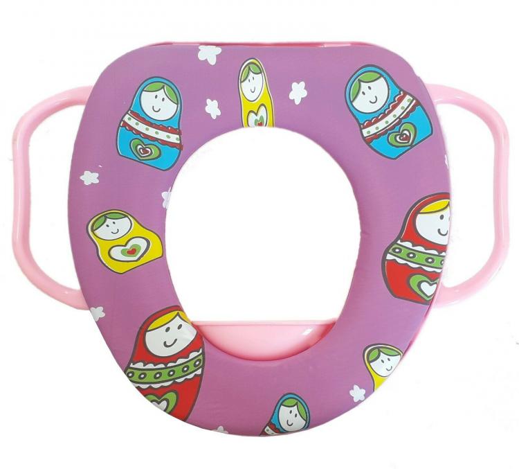Riduttore Wc Water Per Bambini Sedile Morbido Copriwater Fantasie Varie 59783