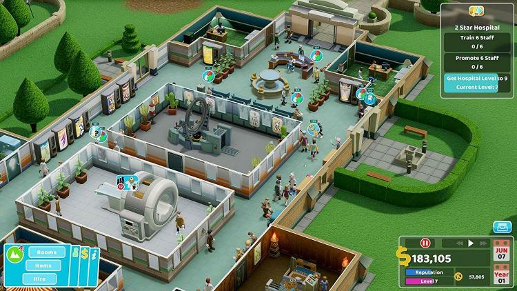 Two Point Hospital Ps4 Italiano Gioco Play Station 4 Ospedale The Sims Eu Nuovo